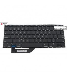 מקלדת להחלפה במחשב מקבוק רטינה גודל מסך 15 Apple Macbook Pro 15" Retina A1398 Mid 2012 / Early 2013 Keyboard 