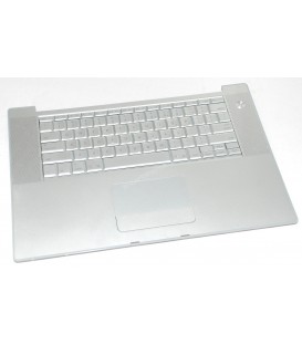מקלדת להחלפה במחשב מקבוק כולל משטח עכבר Apple MacBook Pro A1226 15" PalmRest w Touchpad + Keyboard 620-3968-A