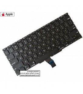 מקלדת בנייד אפל מקבוק אייר APPLE MACBOOK AIR A1466 13" 2011-2015 YEAR MODEL US KEYBOARD