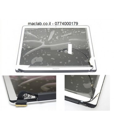 קיט מסך להחלפה במקבוק פרו שנת 2011 רזולוציה גבוהה MacBook Pro 15" A1286 High Resolution 1680x1050 Screen Assembly