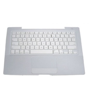 מקלדת כולל תושבת ומשטח עכבר למחשב נייד מקבוק Apple Keyboard with Top Case Assembly for Macbook A1181